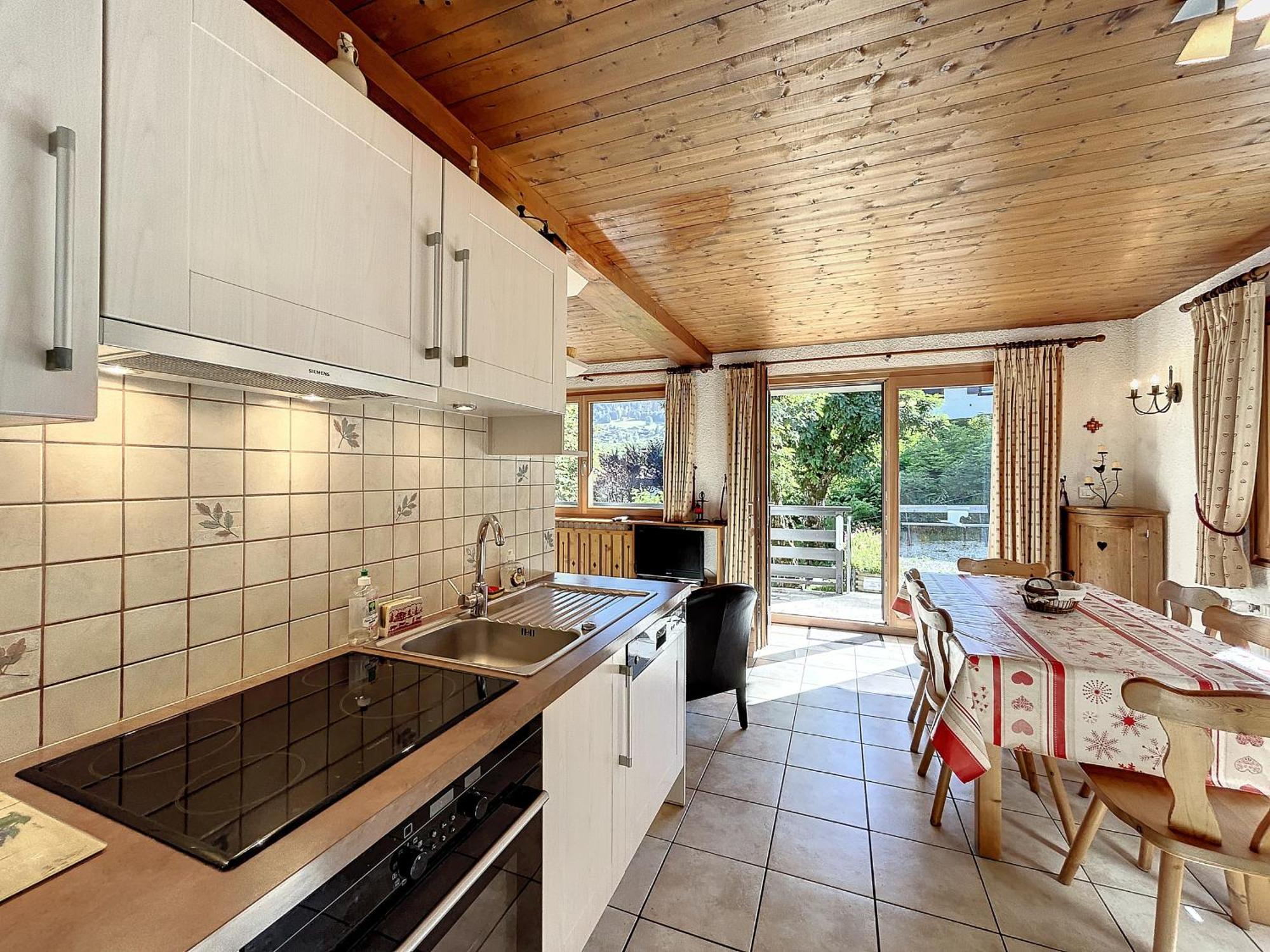Bel Apt Au Centre De Combloux Avec Jardin, Balcon, Wifi Et Parking A 300M Des Commerces - Fr-1-560-52 Екстериор снимка