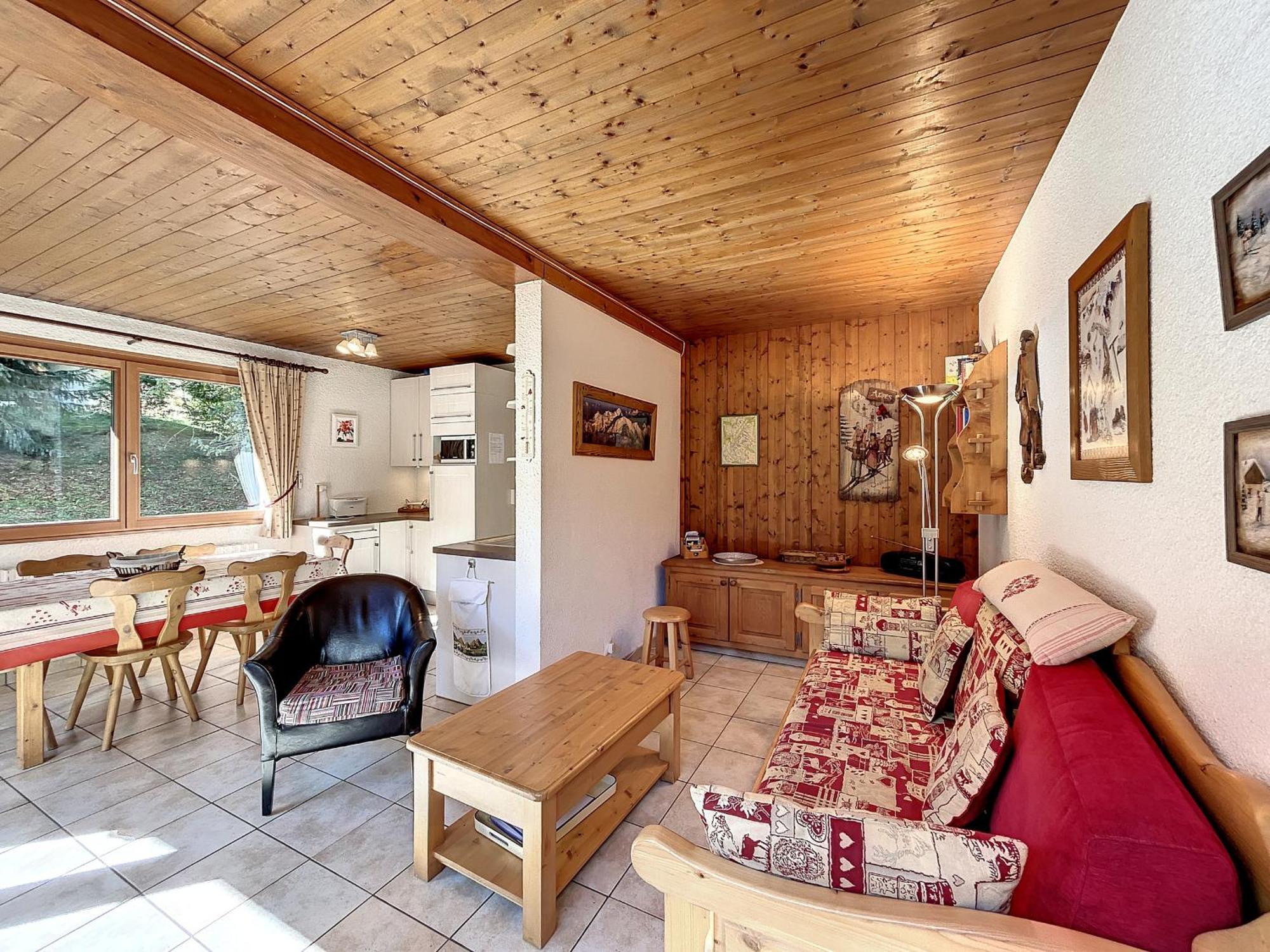 Bel Apt Au Centre De Combloux Avec Jardin, Balcon, Wifi Et Parking A 300M Des Commerces - Fr-1-560-52 Екстериор снимка