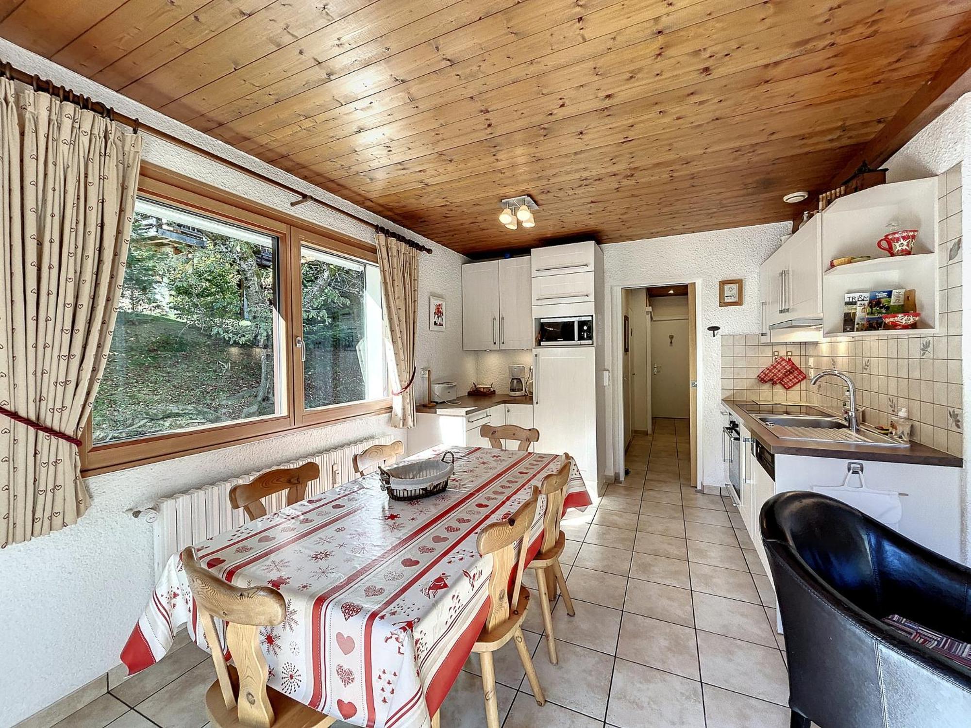 Bel Apt Au Centre De Combloux Avec Jardin, Balcon, Wifi Et Parking A 300M Des Commerces - Fr-1-560-52 Екстериор снимка